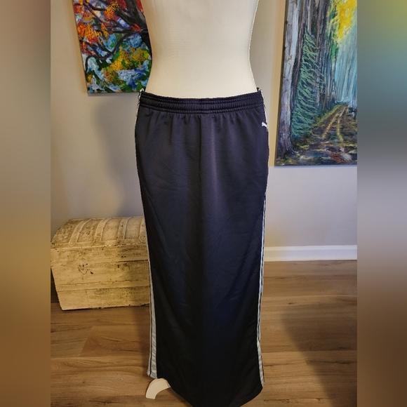 Puma Navy Maxi Skirt - Picture 1 of 7